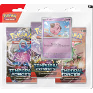 Pokemon - SV Temporal Forces 3 Booster Blister - Cleffa Thumb Nail