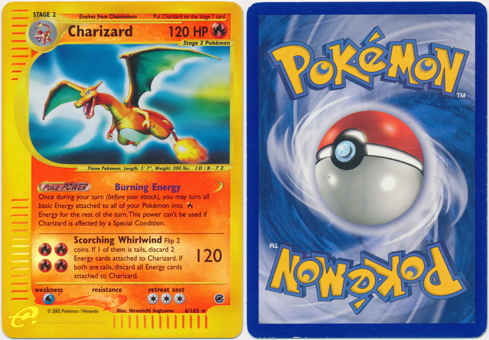 Unique image for Charizard - 6/165 (Reverse Foil)