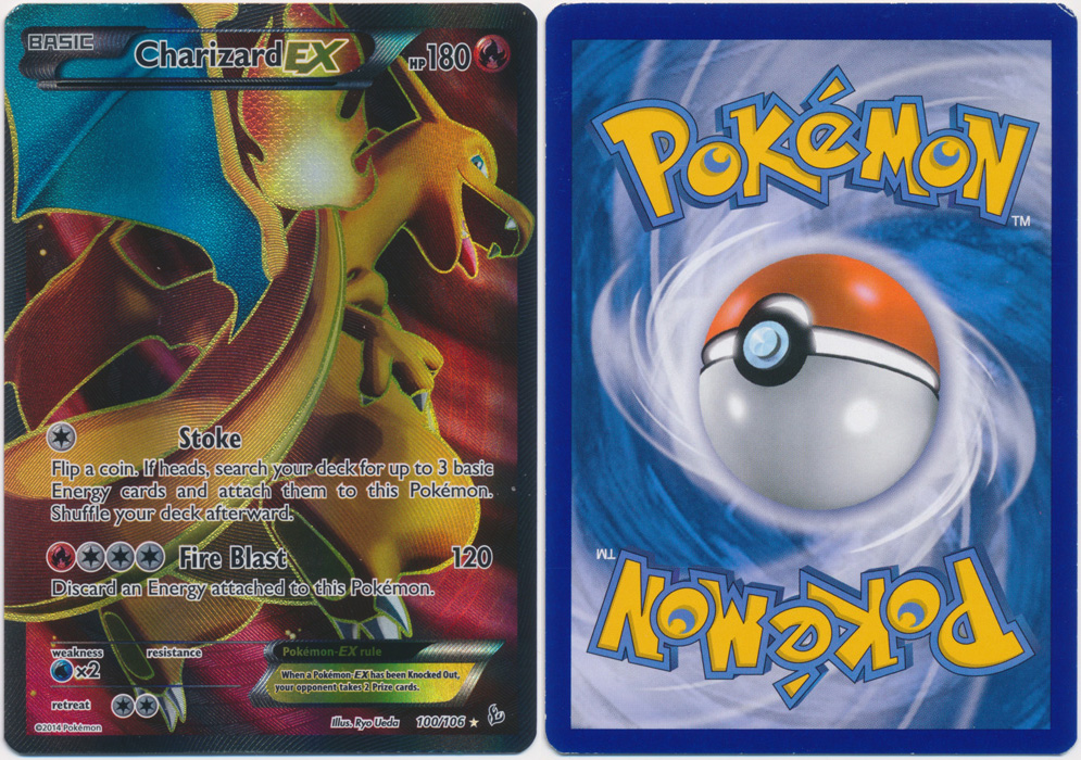 Unique image for Charizard-EX (Full Art) - 100/106