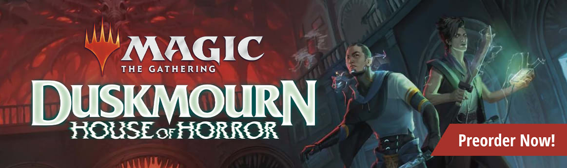 Preorder MTG Duskmnourn: House of Horror today!