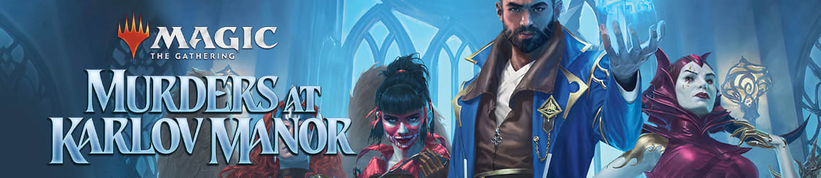 MTG Murders at Karlov Manor available now!