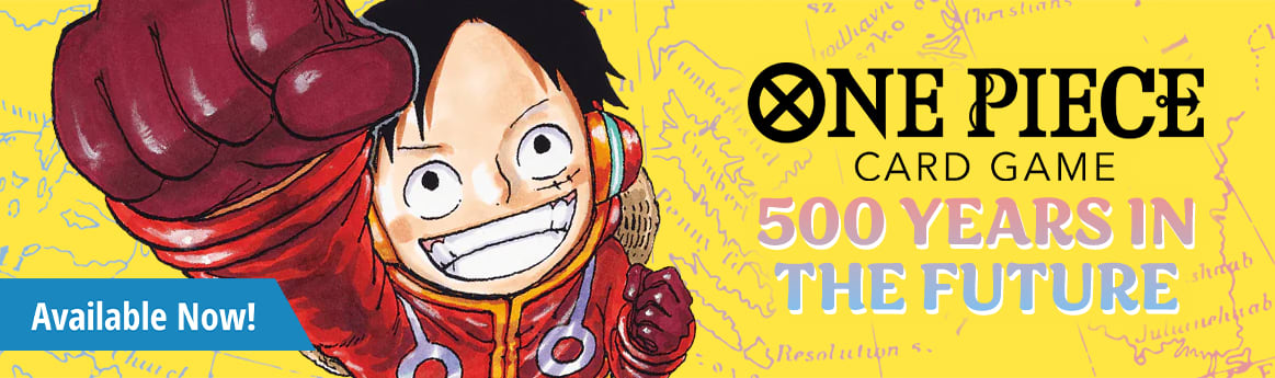 One Piece Card Game 500 Years in the Future available now!