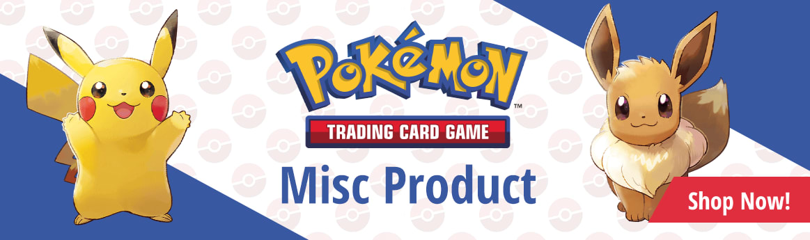 Misc Pokemon sealed product available now!