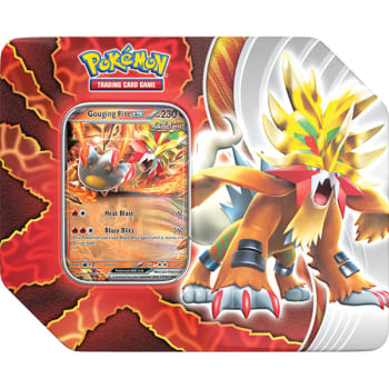 Pokemon: Paradox Destinies Tin - Gouging Fire ex