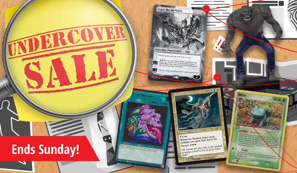 Undercover Sale ends Sunday!