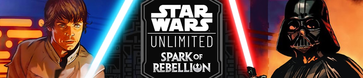 Star Wars: Unlimited Spark of Rebellion available now!