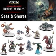 D&D Fantasy Miniatures: Icons of the Realms: Seas & Shores - Booster Case Thumb Nail