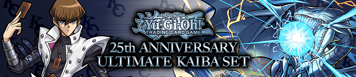 Yu-Gi-Oh! 25th Anniversary Ultimate Kaiba Set singles available now!